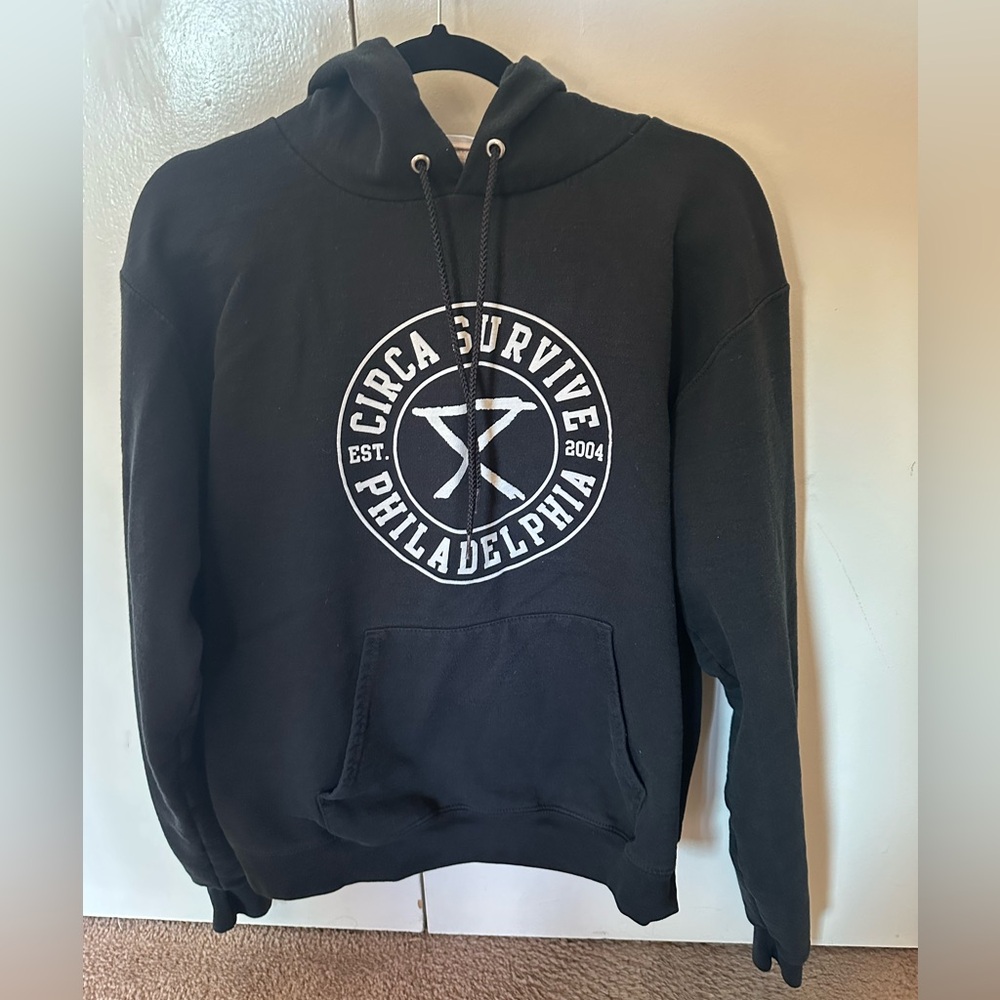 Circa Survive - Anthony Green - band -sweatshirt with hood- Hoodie - size Medium